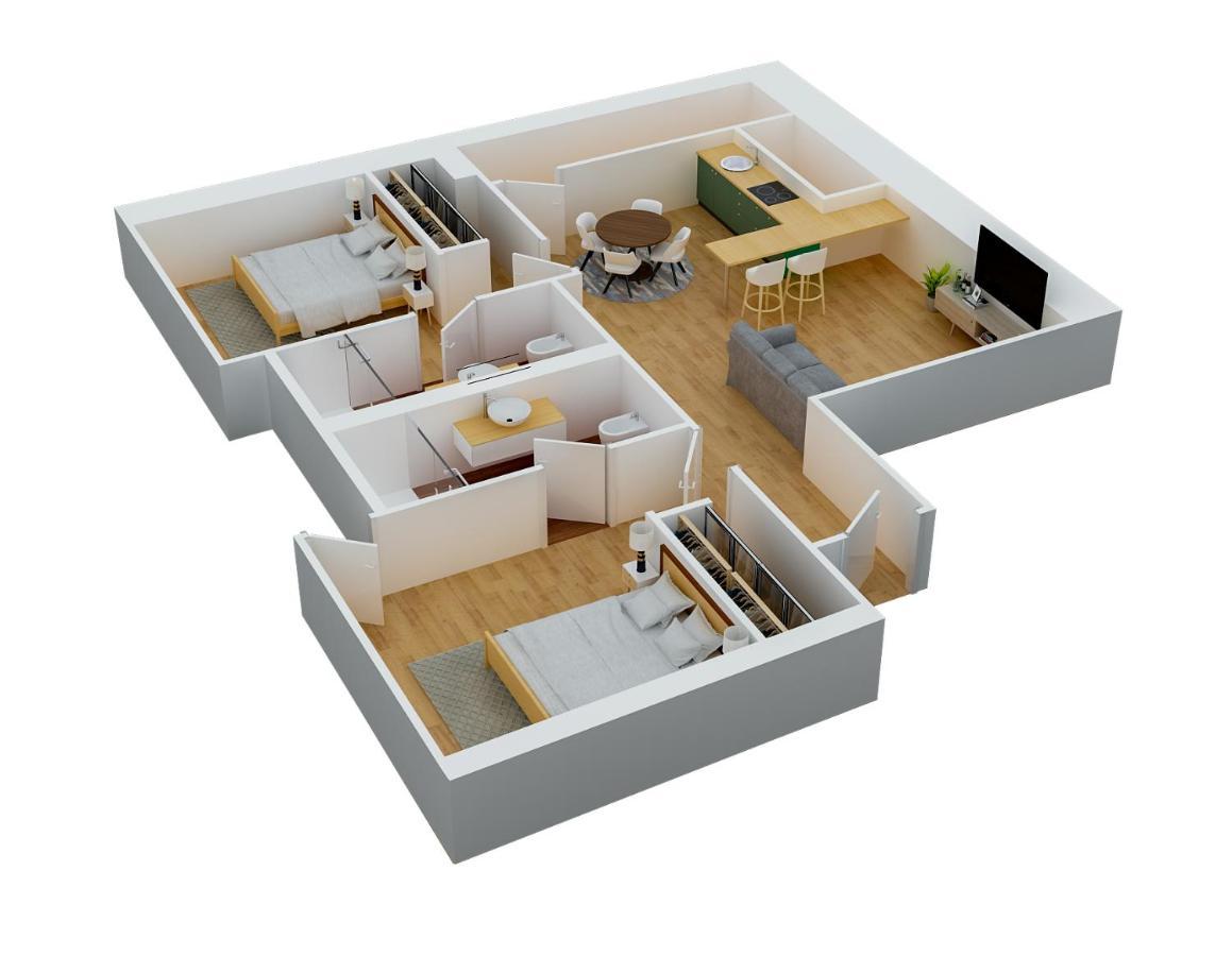 Loving My Rooms 1 - Deliziosa Mansarda In Centro Gorizia Ngoại thất bức ảnh
